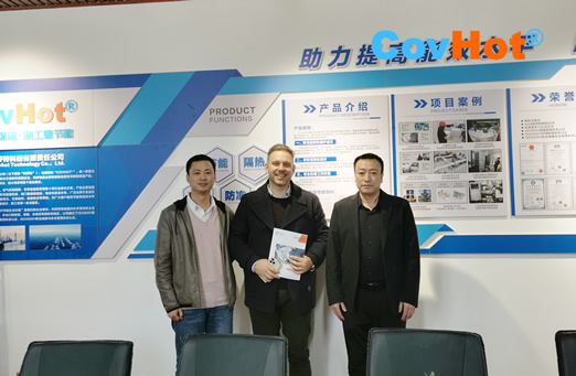 科好特公司迎接俄羅斯客戶參觀考察，洽談合作