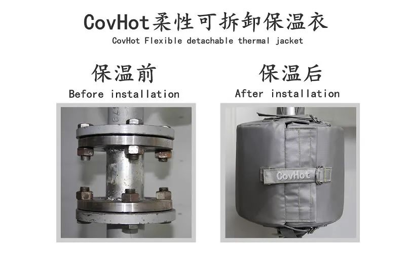 COVHOT?柔性可拆卸式<a href=http://m.cprl.com.cn/e/tags/?tagname=%E4%BF%9D%E6%B8%A9%E8%A1%A3 target=_blank class=infotextkey>保溫衣</a>,蒸汽系統節能,節能保溫